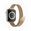 Curea Techsuit W034, Compatibila Cu Apple Watch 1 / 2 / 3 / 4 / 5 / 6 / 7 / SE - 42/45mm, Metalic, Gold